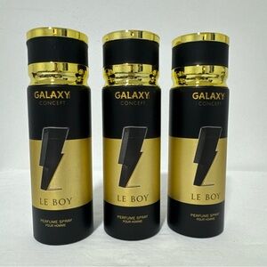 Set of 3 Galaxy Concept Le Boy Perfume Spray for Men – Inspired by Le Male by JP